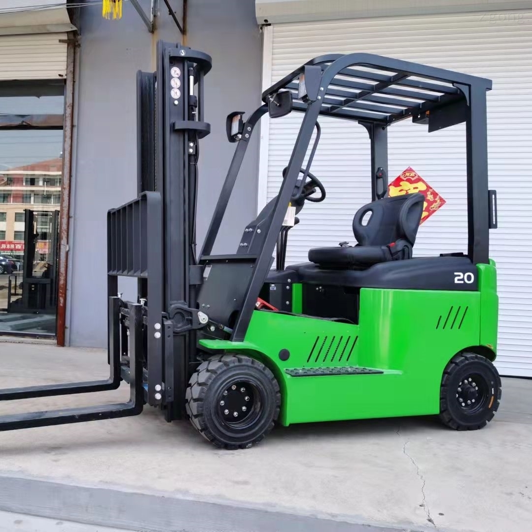 青岛中力2吨锂电叉车四轮平衡重电动叉车