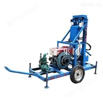 山东雄泰小型柴油液压打井机野外工程施工降