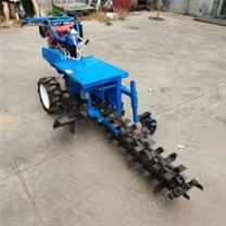 金佳手扶鏈條式開(kāi)溝機(jī)-奶牛場(chǎng)路面開(kāi)槽機(jī)-園林施肥挖溝機(jī)