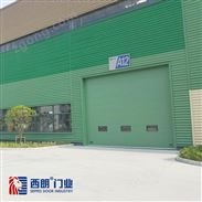 崇明化工厂房电动工业提升门