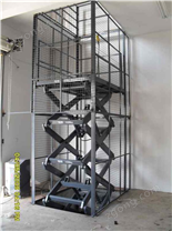 车间仓库多剪叉升降平台